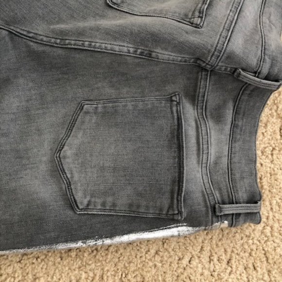 Frame Le High Straight Foil Tux Jeans, Size 29 - Picture 9 of 9